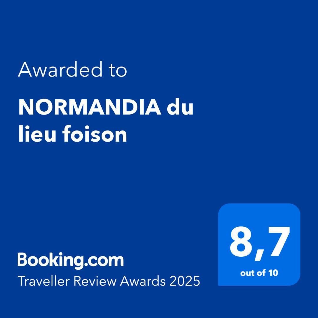 Вилла Normandia Du Lieu Foison Nonant Экстерьер фото